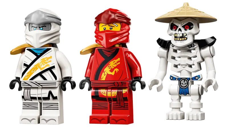 LEGO Ninjago Legacy 71753 Fire Dragon Attack Ninja Playset Building Toy, 563 Pcs