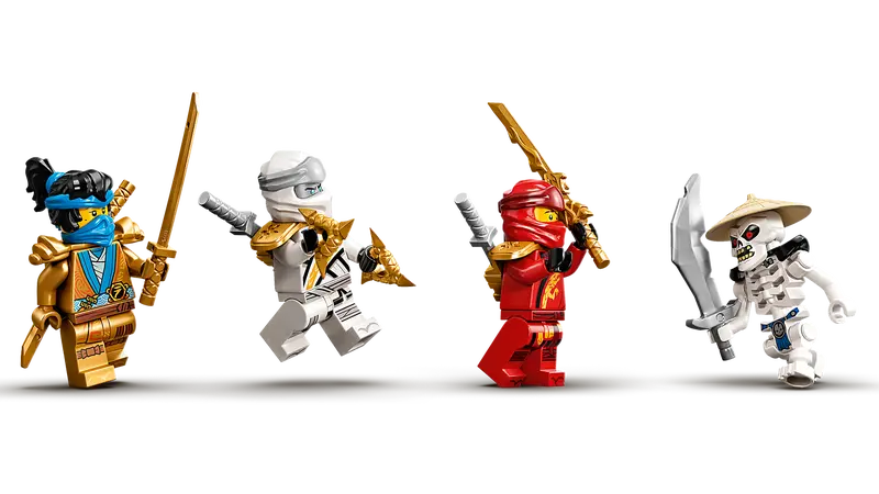 LEGO Ninjago Legacy 71753 Fire Dragon Attack Ninja Playset Building Toy, 563 Pcs