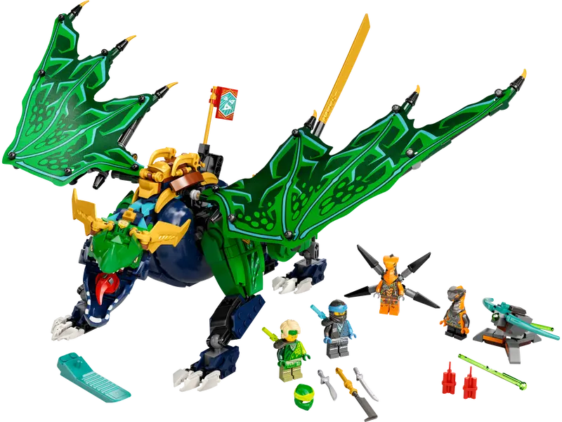 LEGO Ninjago 71766 Lloyd’s Legendary Dragon Collectible Mission Banner Series