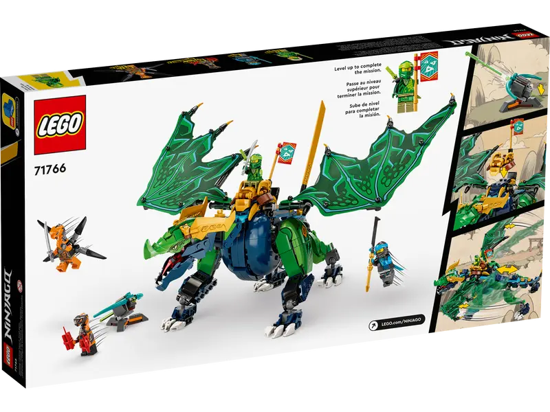 LEGO Ninjago 71766 Lloyd’s Legendary Dragon Collectible Mission Banner Series