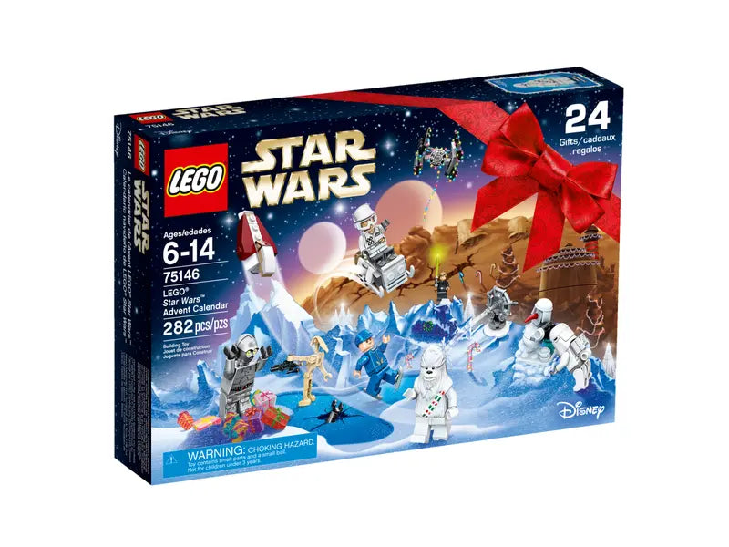 LEGO Star Wars 75146  Disney Advent Calendar 24 Themed Collectible Gifts 282 Pcs