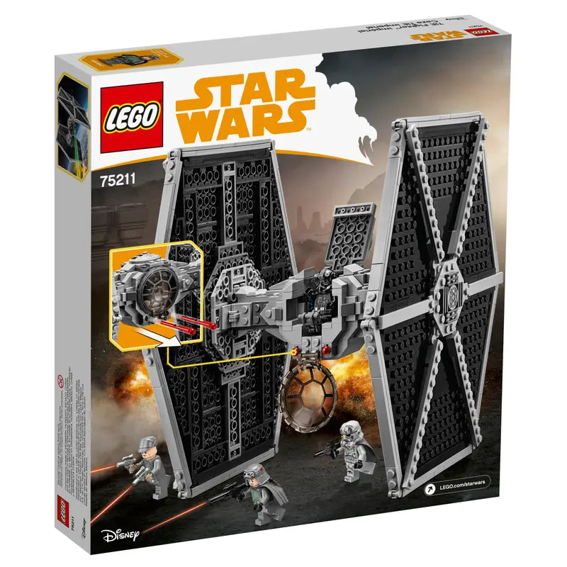 LEGO Star Wars 75211 Disney Iconic Imperial TIE Fighter Building Toy Retired New