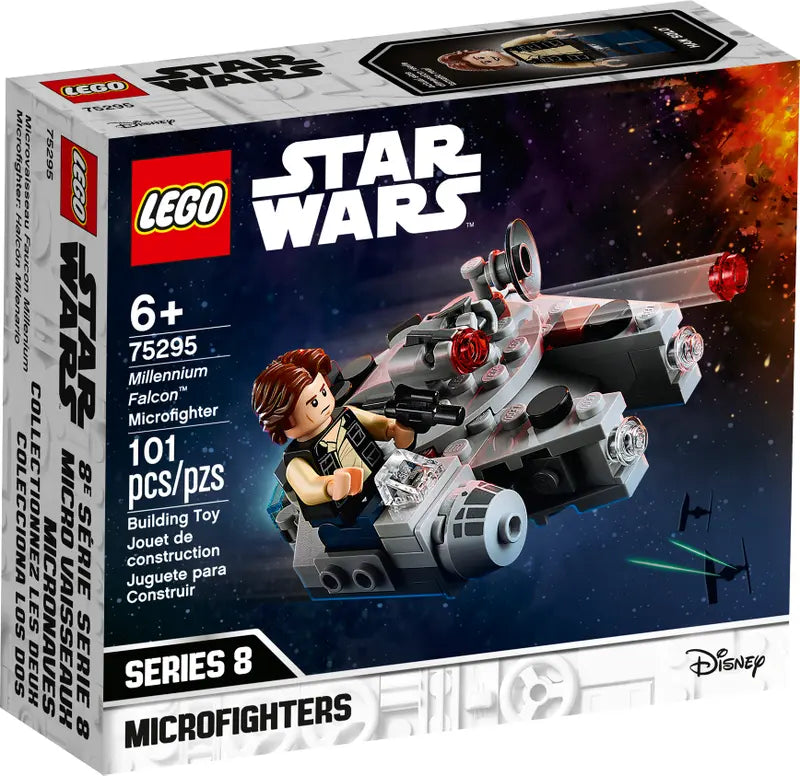 LEGO Star Wars 75295 Millennium Falcon Microfighter Building Toy Retired 101 Pcs