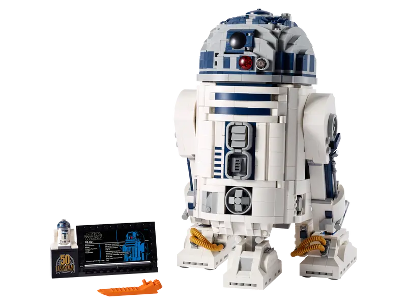 LEGO Star Wars 75308 R2-D2 Droid Building Set for Adults, 2314 Pcs Retired - New