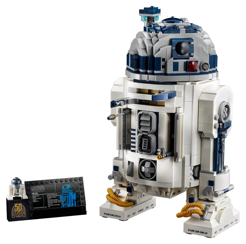 LEGO Star Wars 75308 R2-D2 Droid Building Set for Adults, 2314 Pcs Retired - New