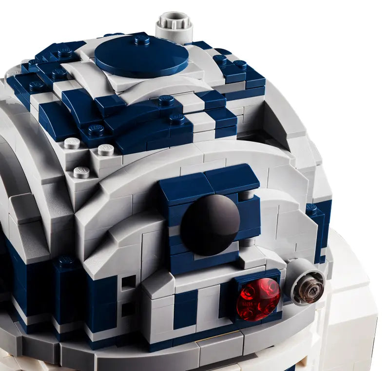 LEGO Star Wars 75308 R2-D2 Droid Building Set for Adults, 2314 Pcs Retired - New