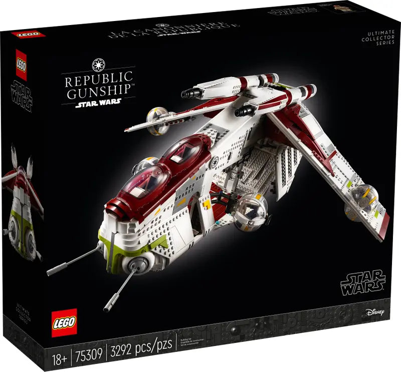 LEGO Star Wars 75309 Republic Gunship Ultimate Collector Series Building Kit New