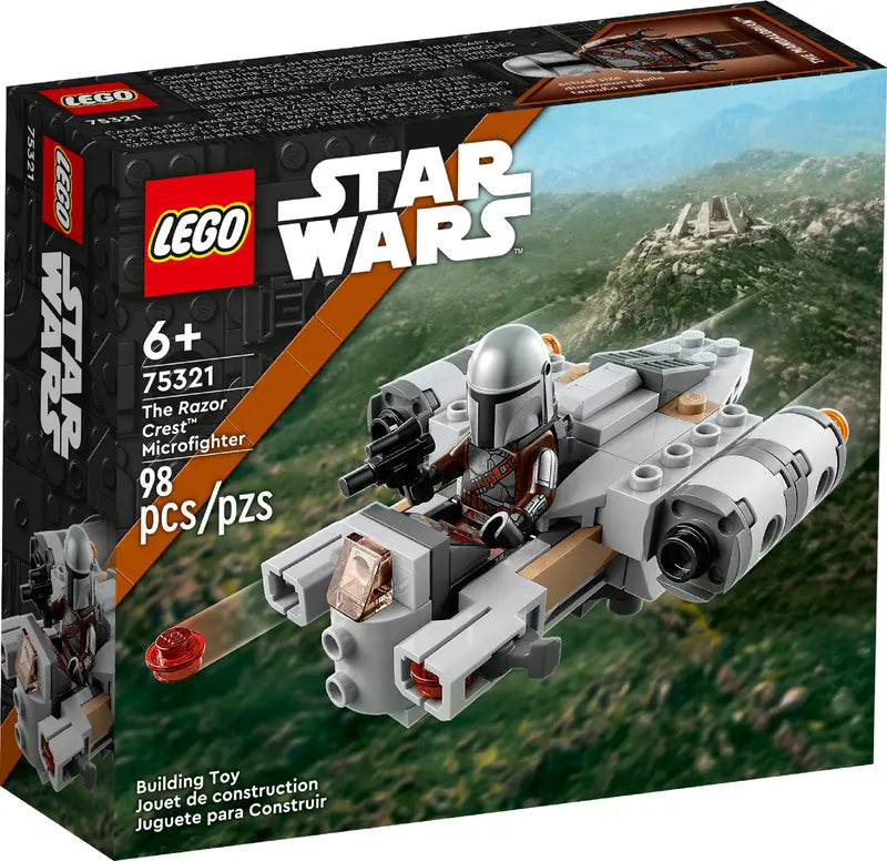 LEGO Star Wars 75321 Iconic The Razor Crest Microfighter Building Toy, Retired