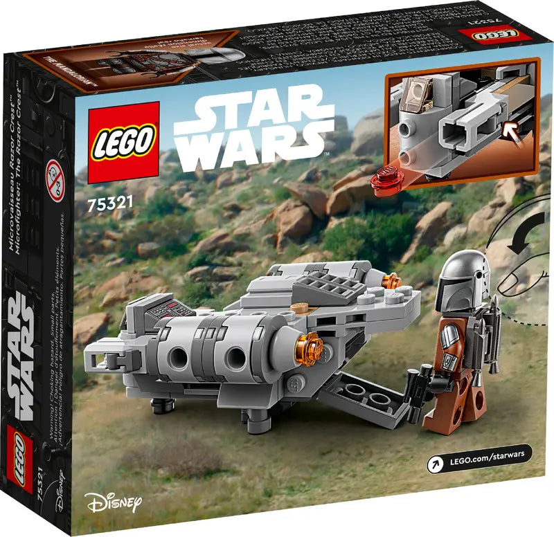 LEGO Star Wars 75321 Iconic The Razor Crest Microfighter Building Toy, Retired