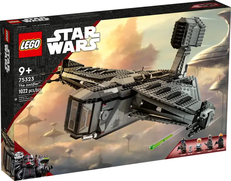 LEGO Star Wars 75323 The Justifier Starship Building Toy Retired 1022 Pcs - NISB