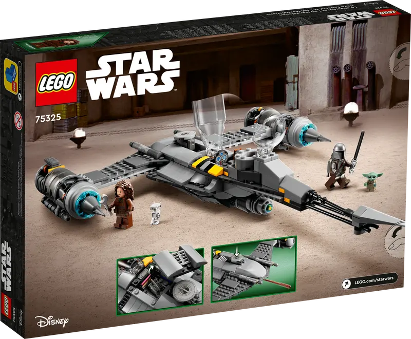 LEGO Star Wars 75325 The Mandalorian's N-1 Starfighter Building Toy Retired NISB