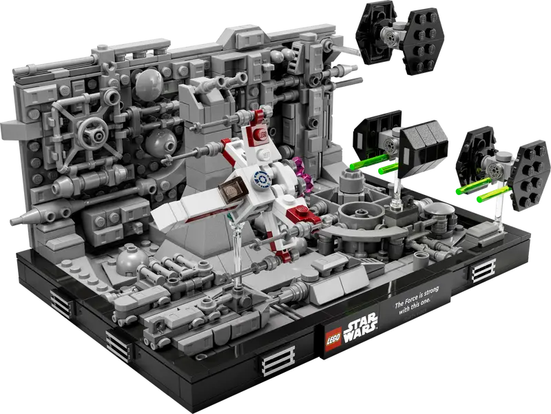 LEGO Star Wars 75329 Death Star Trench Run Diorama Collection Building Toy, NISB