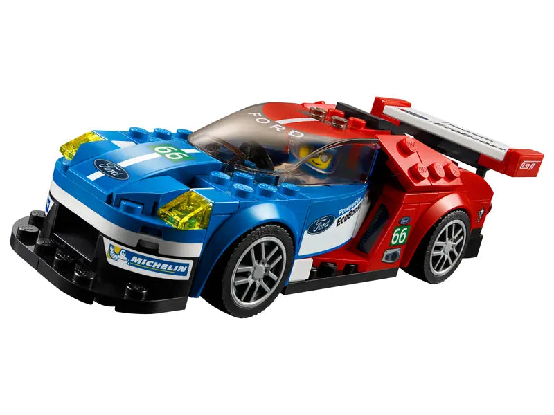 LEGO Speed Champions 2016 Ford GT & 1966 Ford GT40 75881 Building Toy, Retired