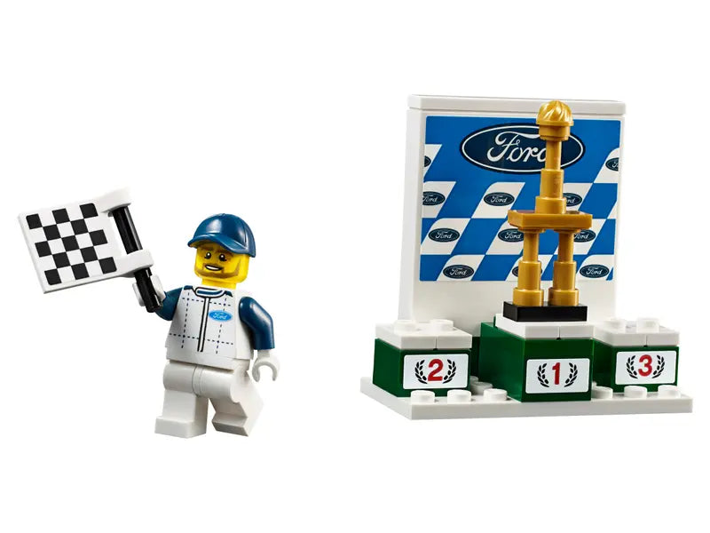 LEGO Speed Champions 2016 Ford GT & 1966 Ford GT40 75881 Building Toy, Retired