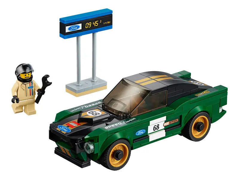 LEGO 75884 Speed Champions 1968 Ford Mustang Fastback Building Kit Retired, NISB