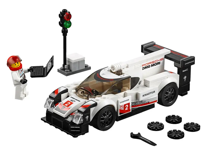 LEGO 75887 Speed Champions Porsche 919 Hybrid Building Toy Retired NISB, 163 Pcs
