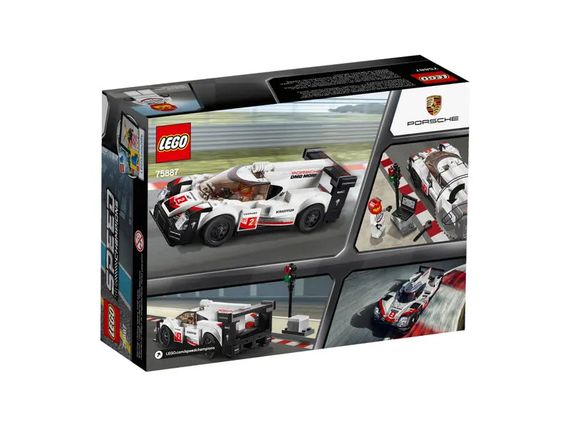 LEGO 75887 Speed Champions Porsche 919 Hybrid Building Toy Retired NISB, 163 Pcs
