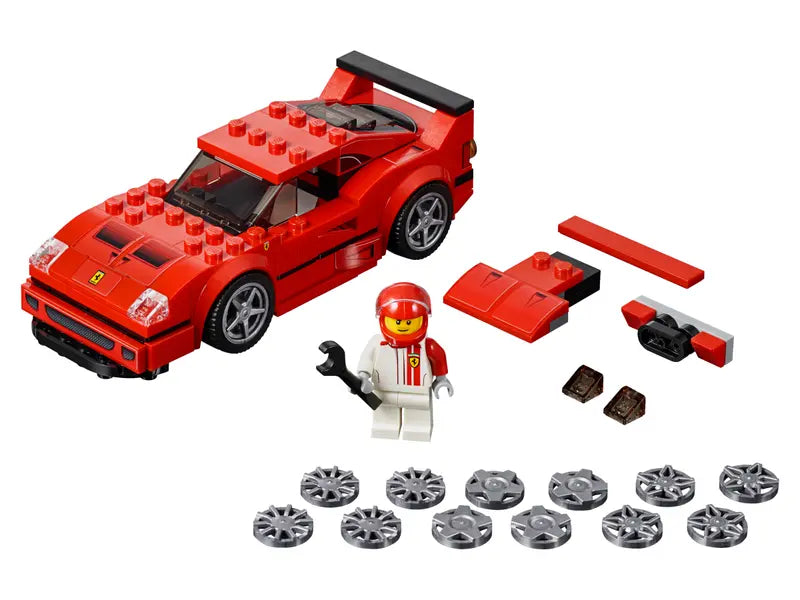 LEGO Speed Champions 75890 Ferrari F40 Competizione Building Toy Retired 198 Pcs