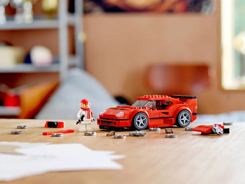 LEGO Speed Champions 75890 Ferrari F40 Competizione Building Toy Retired 198 Pcs