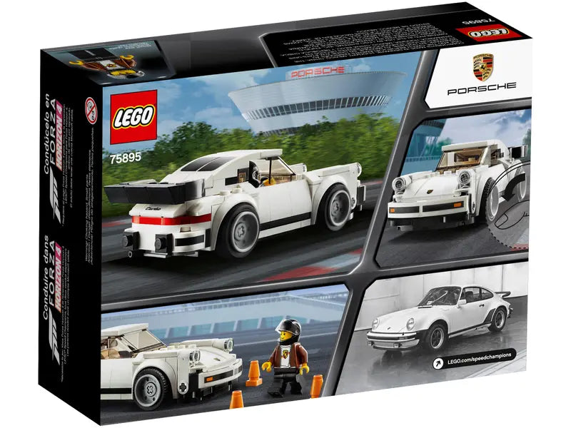 LEGO 75895 Speed Champions 1974 Porsche 911 Turbo 3.0 Building Kit Retired, NISB