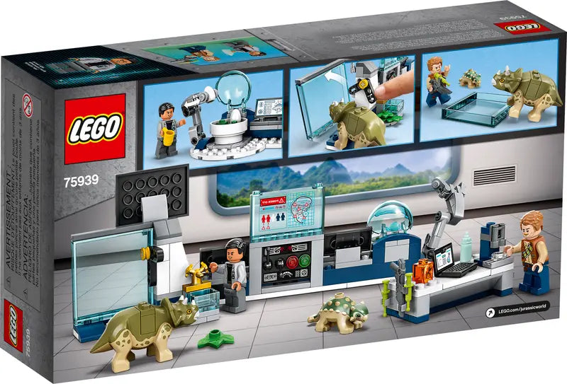 LEGO Jurassic World 75939 Dr. Wu's Lab: Baby Dinosaurs Breakout Building Toy New