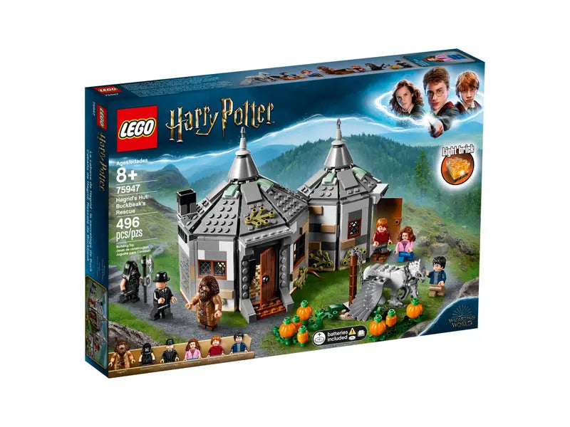 LEGO Harry Potter 75947 Hagrid's Hut: Buckbeak's Rescue Building Set Retired New
