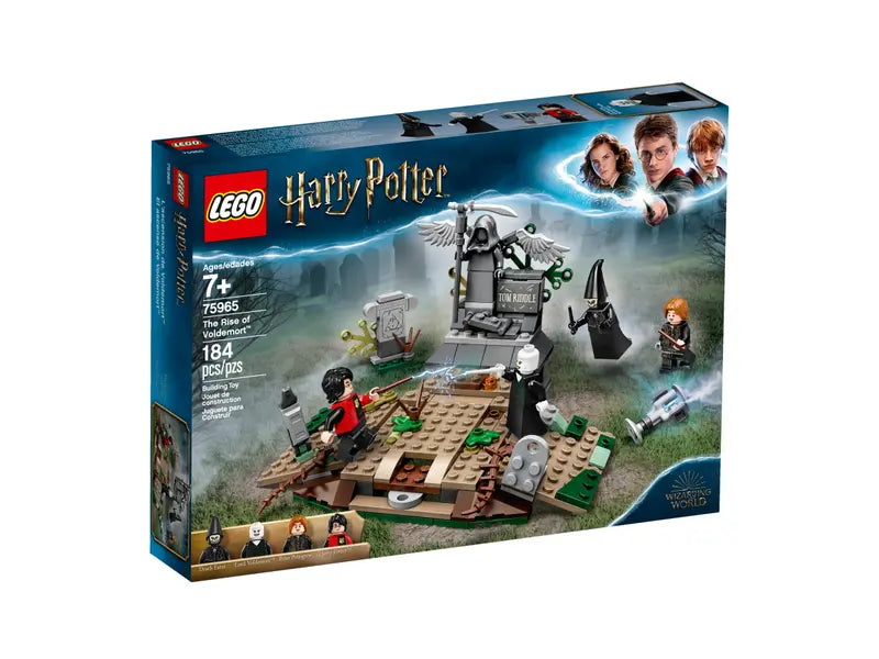 LEGO Harry Potter 75965 The Rise of Voldemort Iconic Building Toy Retired, NISB