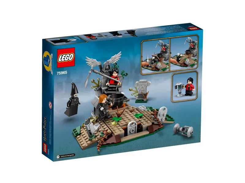 LEGO Harry Potter 75965 The Rise of Voldemort Iconic Building Toy Retired, NISB