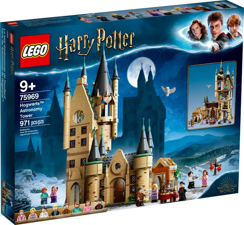LEGO Harry Potter 75969 Hogwarts Astronomy Tower Building Toy 971 Pcs, Retired