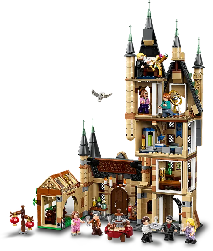 LEGO Harry Potter 75969 Hogwarts Astronomy Tower Building Toy 971 Pcs, Retired