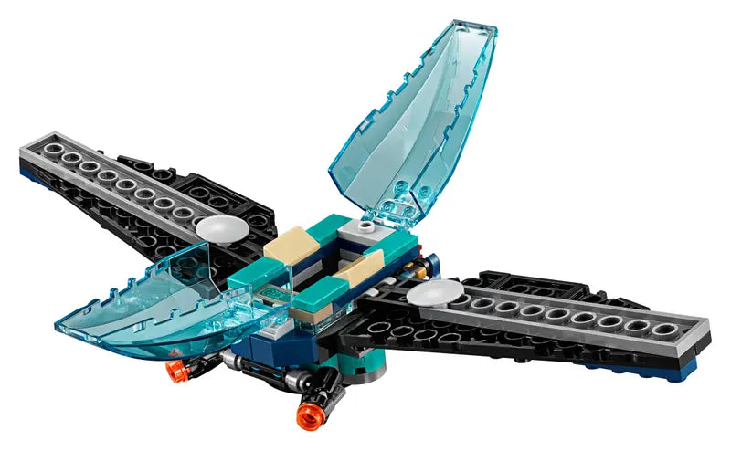 LEGO Marvel Super Heroes 76101 Outrider Dropship Attack Building Toy Retired New