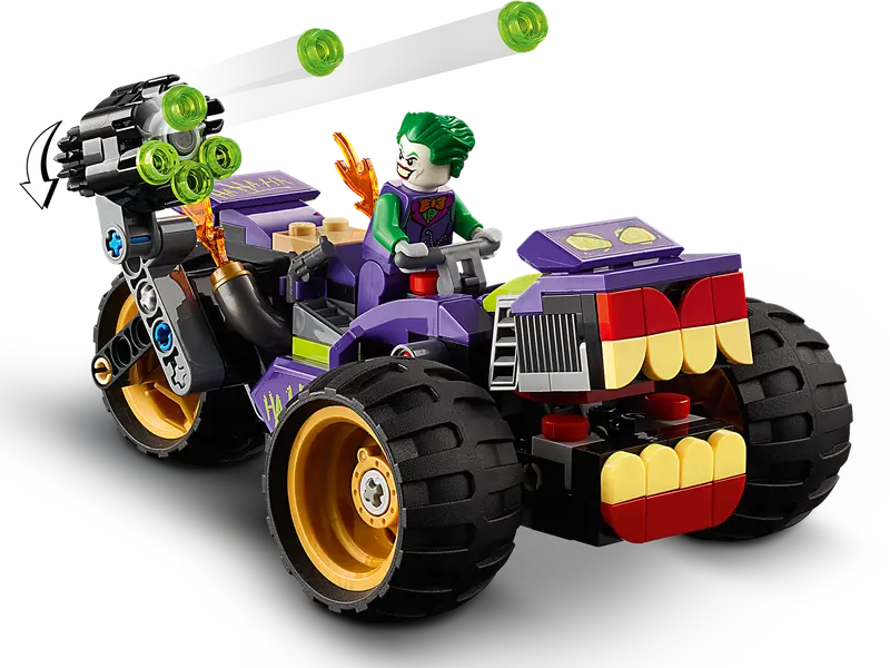 LEGO DC 76159 Super Heroes Joker's Trike Chase Building Toy Playset Retired-New