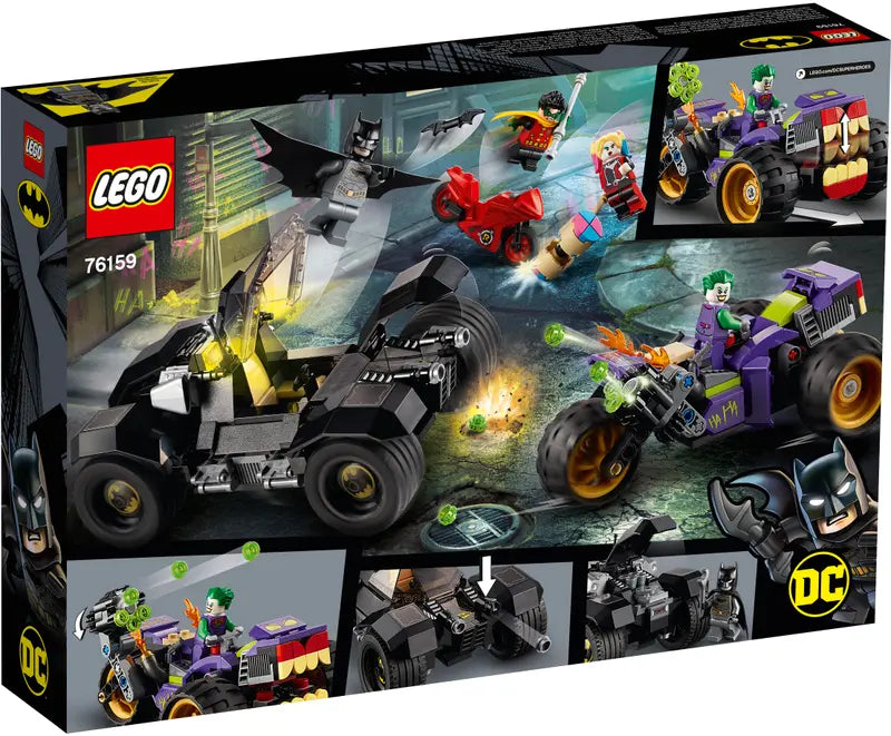 LEGO DC 76159 Super Heroes Joker's Trike Chase Building Toy Playset Retired-New