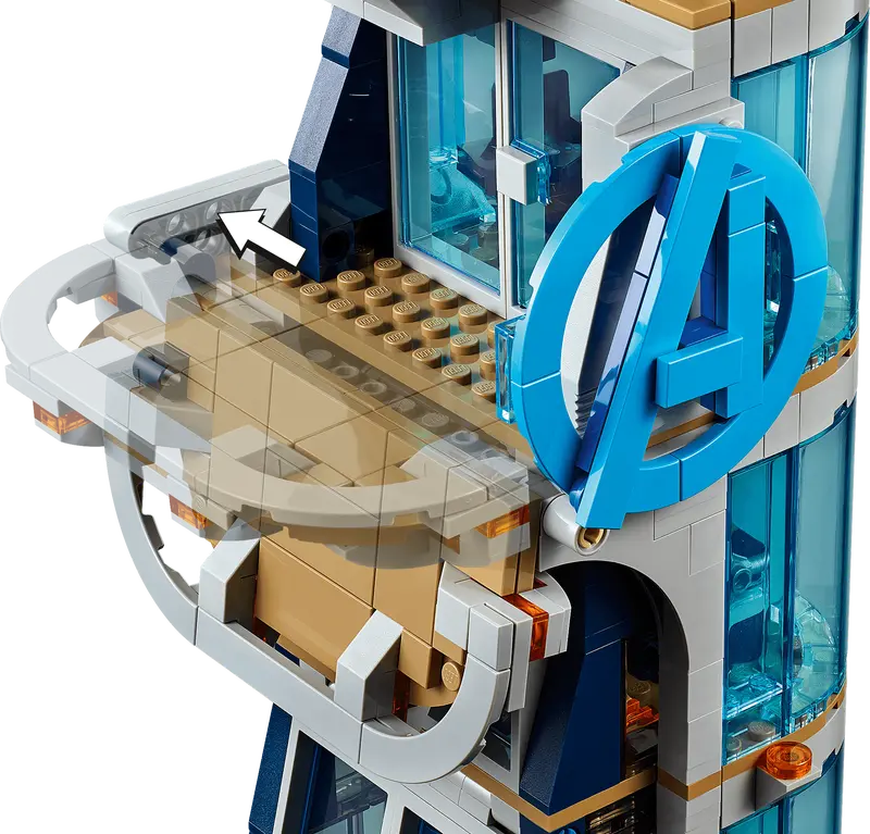 LEGO Marvel 76166 Avengers Tower Battle Super Heroes Building Toy Retired - NISB