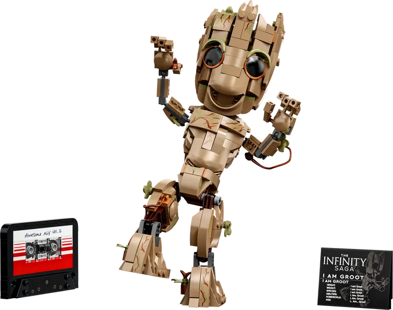LEGO Marvel Studios The Infinity Saga 76217 I am Groot Building Toy Retired NISB