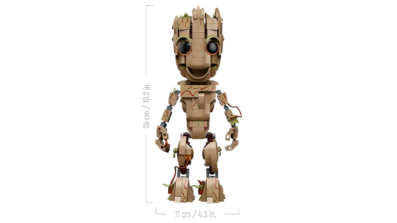LEGO Marvel Studios The Infinity Saga 76217 I am Groot Building Toy Retired NISB