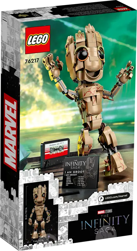 LEGO Marvel Studios The Infinity Saga 76217 I am Groot Building Toy Retired NISB
