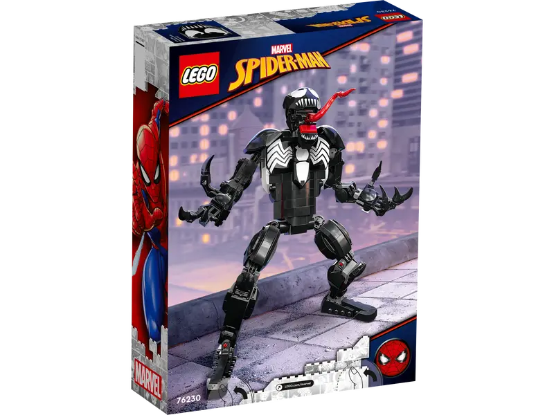 LEGO Marvel Spider-Man 76230 Venom Figure Iconic Super Villain Building Kit, New
