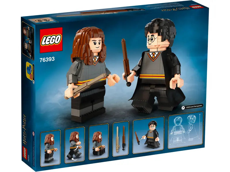 LEGO Harry Potter Wizarding World 76393 Harry Potter & Hermione Granger Toy Set