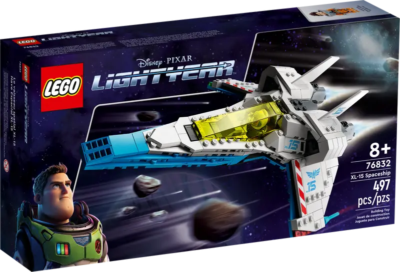 LEGO Disney 76832 Pixar Lightyear XL-15 Spaceship Action Building Toy - Retired