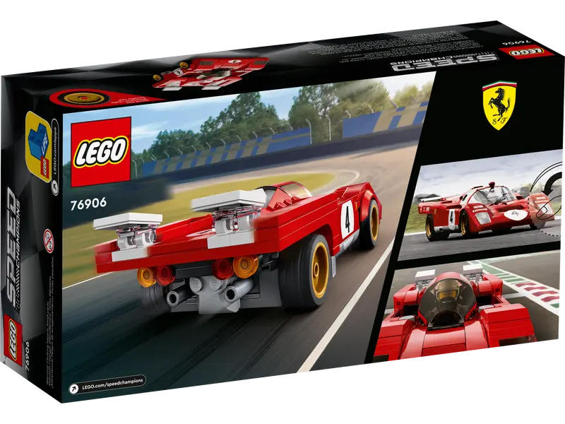 LEGO Speed Champions 76906 Iconic 1970 Ferrari 512 M Building Toy New in Box