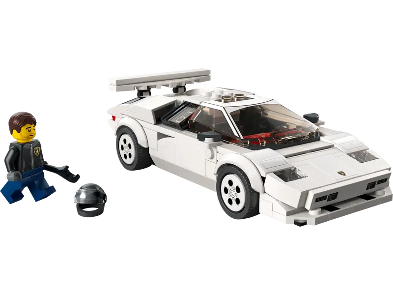 LEGO Speed Champions 76908 Lamborghini Countach Collectible Building Toy 262 Pcs