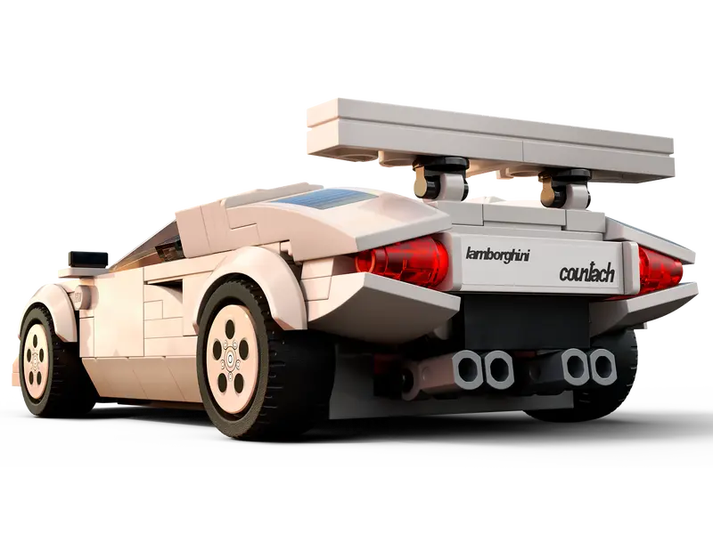 LEGO Speed Champions 76908 Lamborghini Countach Collectible Building Toy 262 Pcs