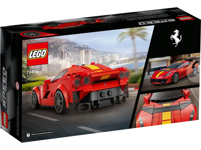 LEGO Speed Champions 76914 Ferrari 812 Competizione Sports Car Toy Model Sealed