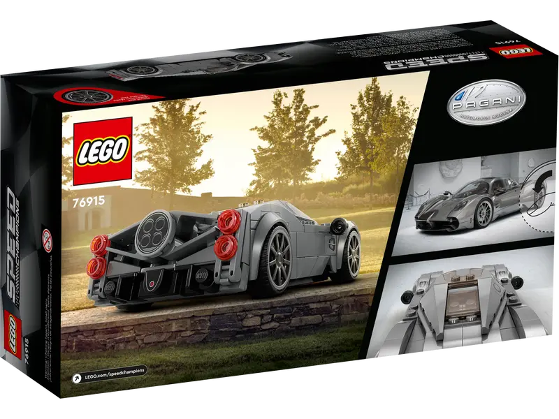 LEGO Speed Champions 76915 Collectible Pagani Utopia Italian Hypercar Toy - NISB