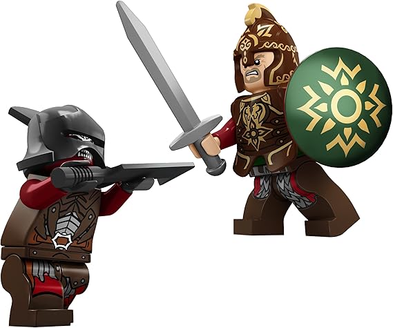 LEGO 9474 The Lord of the Rings The Battle of Helm's Deep Building Toy, Retired