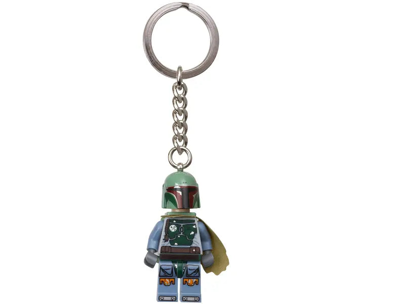 Lego Star Wars 850998 Boba Fett Bounty Hunter Minifigure Keyring Retired - New