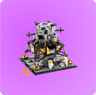 LEGO 10266 Creator Expert NASA Apollo 11 Lunar Lander Building Set New Sealed